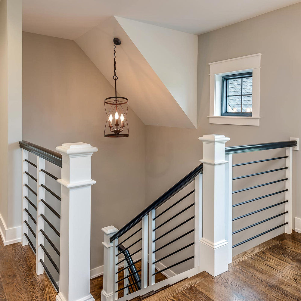 Bronze 3 - Light Industrial Chandeliers - From Where - 