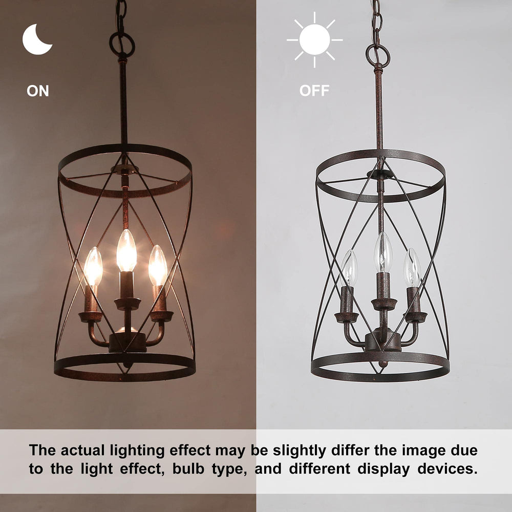 Bronze 3 - Light Industrial Chandeliers - From Where - 