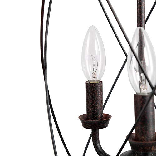 Bronze 3 - Light Industrial Chandeliers - From Where - 