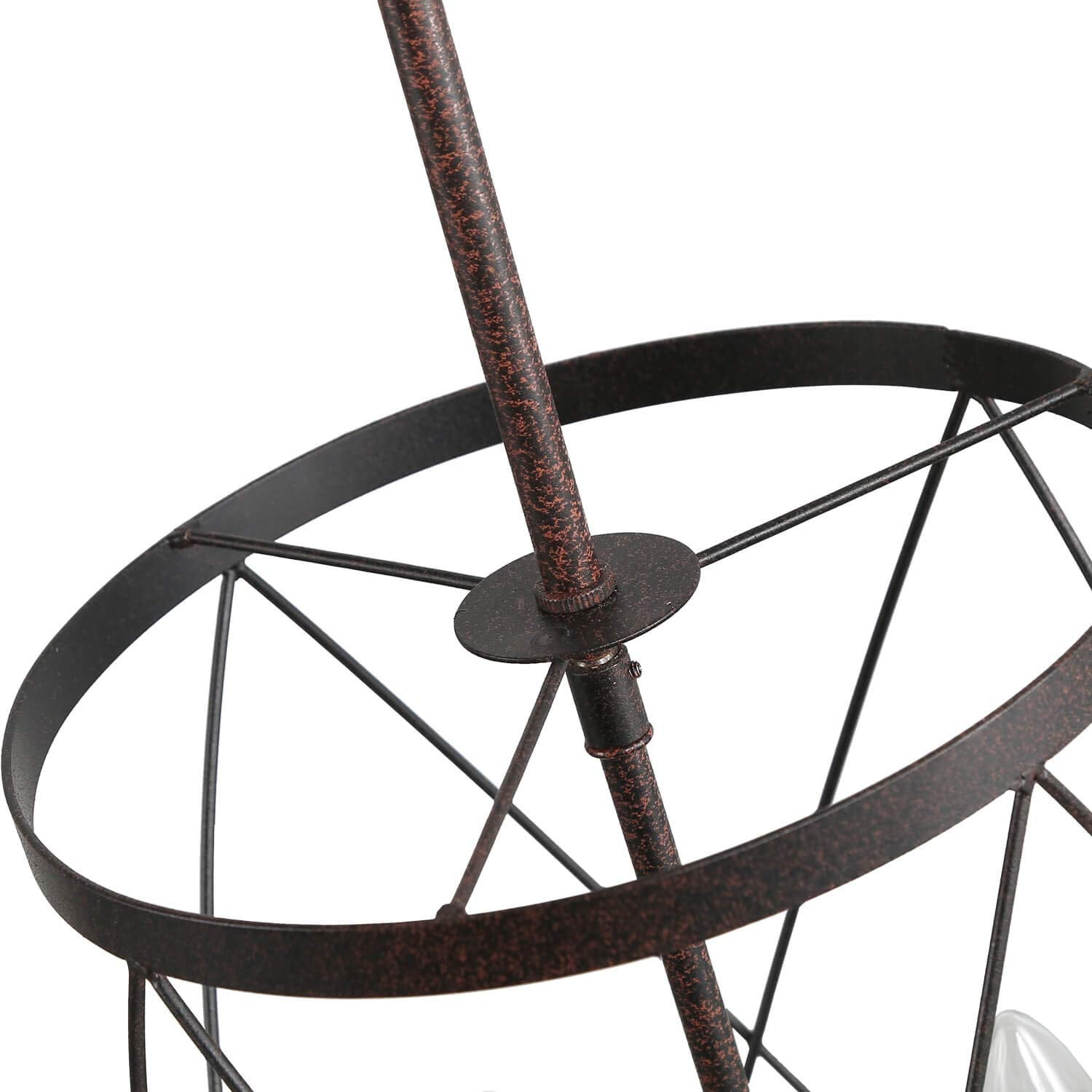 Bronze 3 - Light Industrial Chandeliers - From Where - 