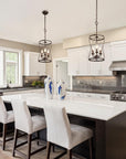 Bronze 3 - Light Industrial Chandeliers - From Where - 