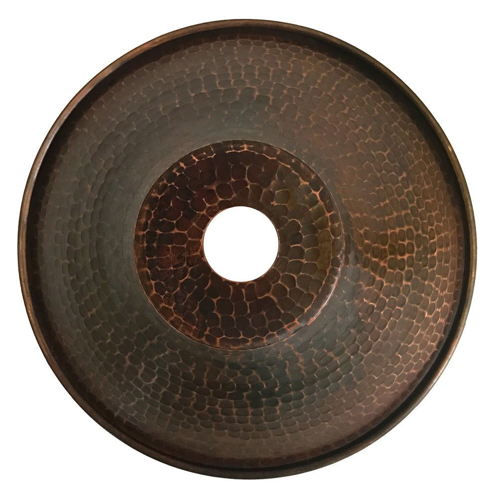 Bronze Rustic Cone Pendant Light - From Where - 