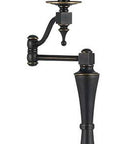 Bronze Swing Arm Floor Lamp - From Where - 