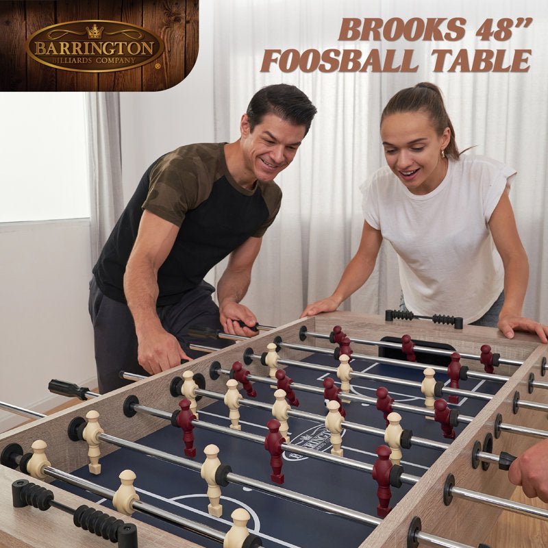 Brooks 48" Wood Foosball Table - From Where - 