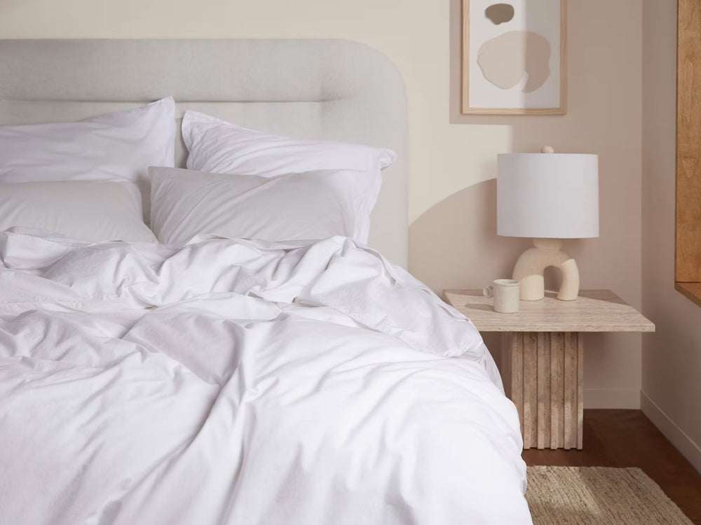 Brushed Cotton Duvet Cover - From Where - Bedroom