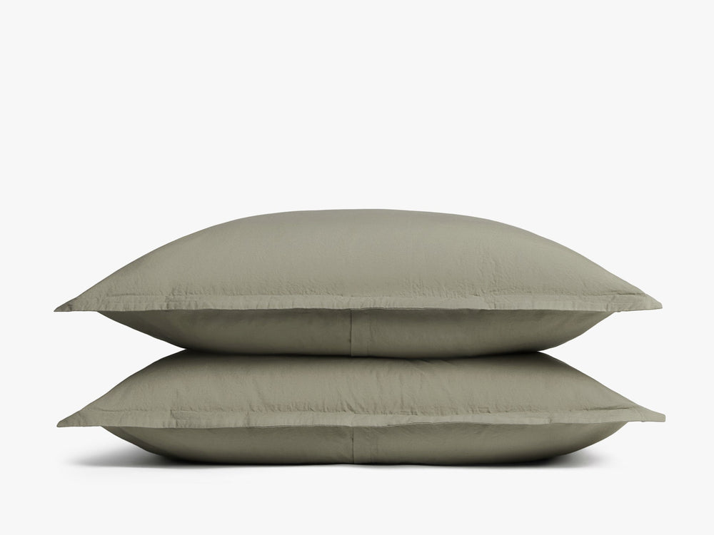 Brushed Cotton Sham Set - From Where -