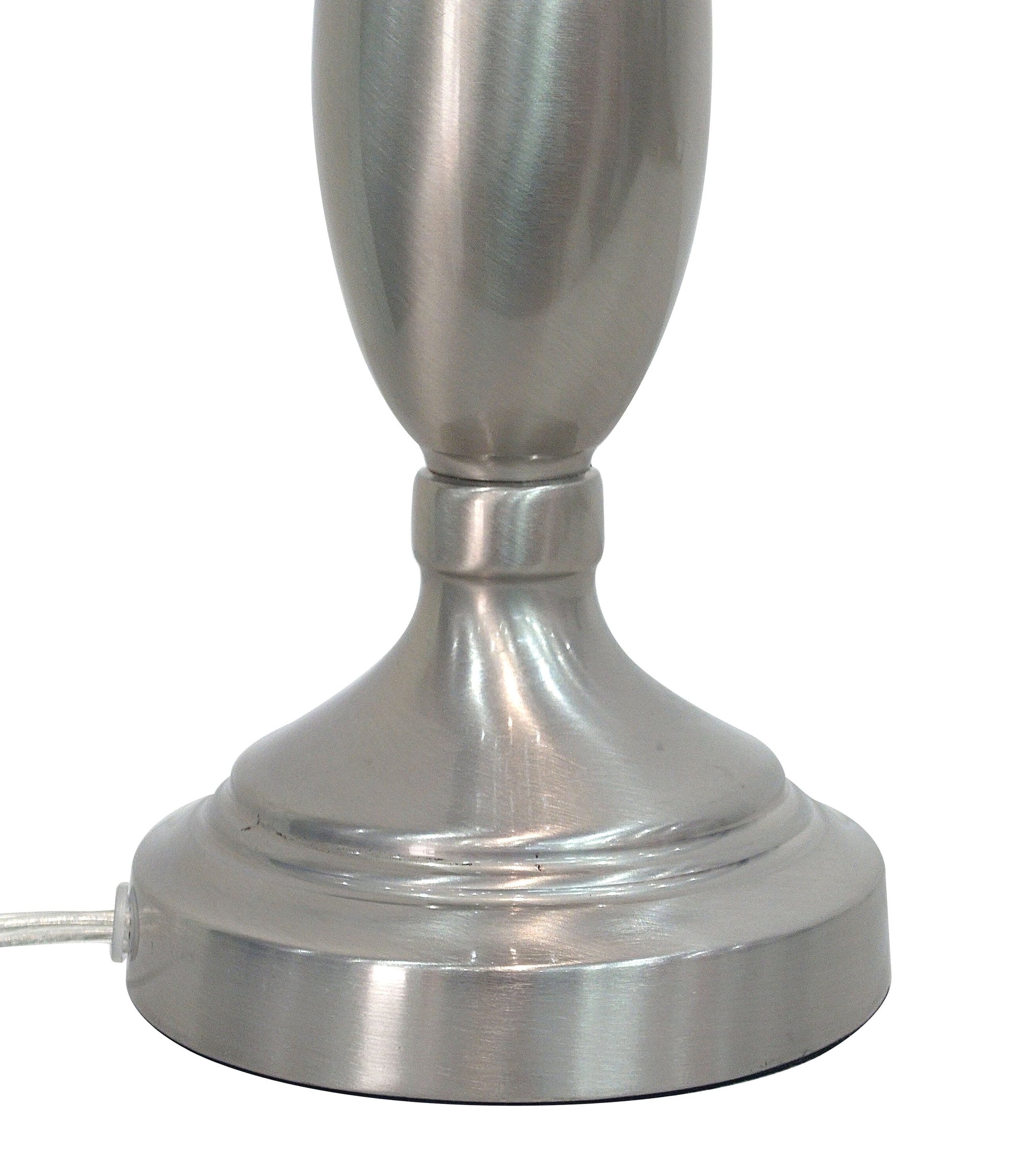 Brushed Steel Metal Lamp - From Where - 