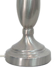 Brushed Steel Metal Lamp - From Where - 