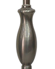 Brushed Steel Metal Lamp - From Where - 