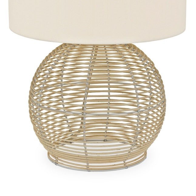 Bryn 21.5 - in Rattan Table Lamp - From Where - 