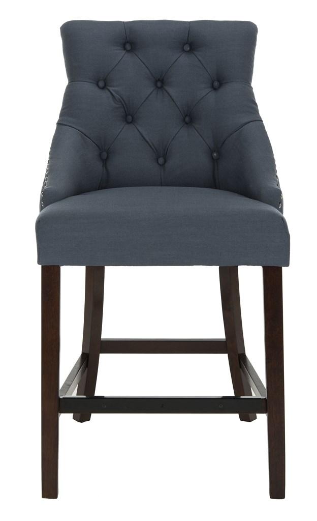 Eleni Tufted Wing Back Counter Stool (Set of 2)