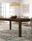 Bungalow Rose Solid Wood Dining Table - From Where - 