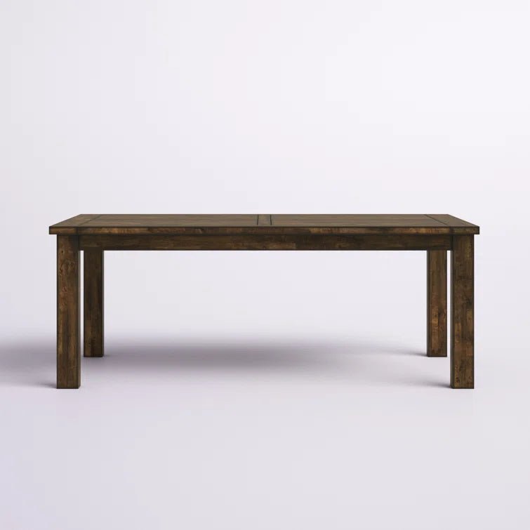 Bungalow Rose Solid Wood Dining Table - From Where - 