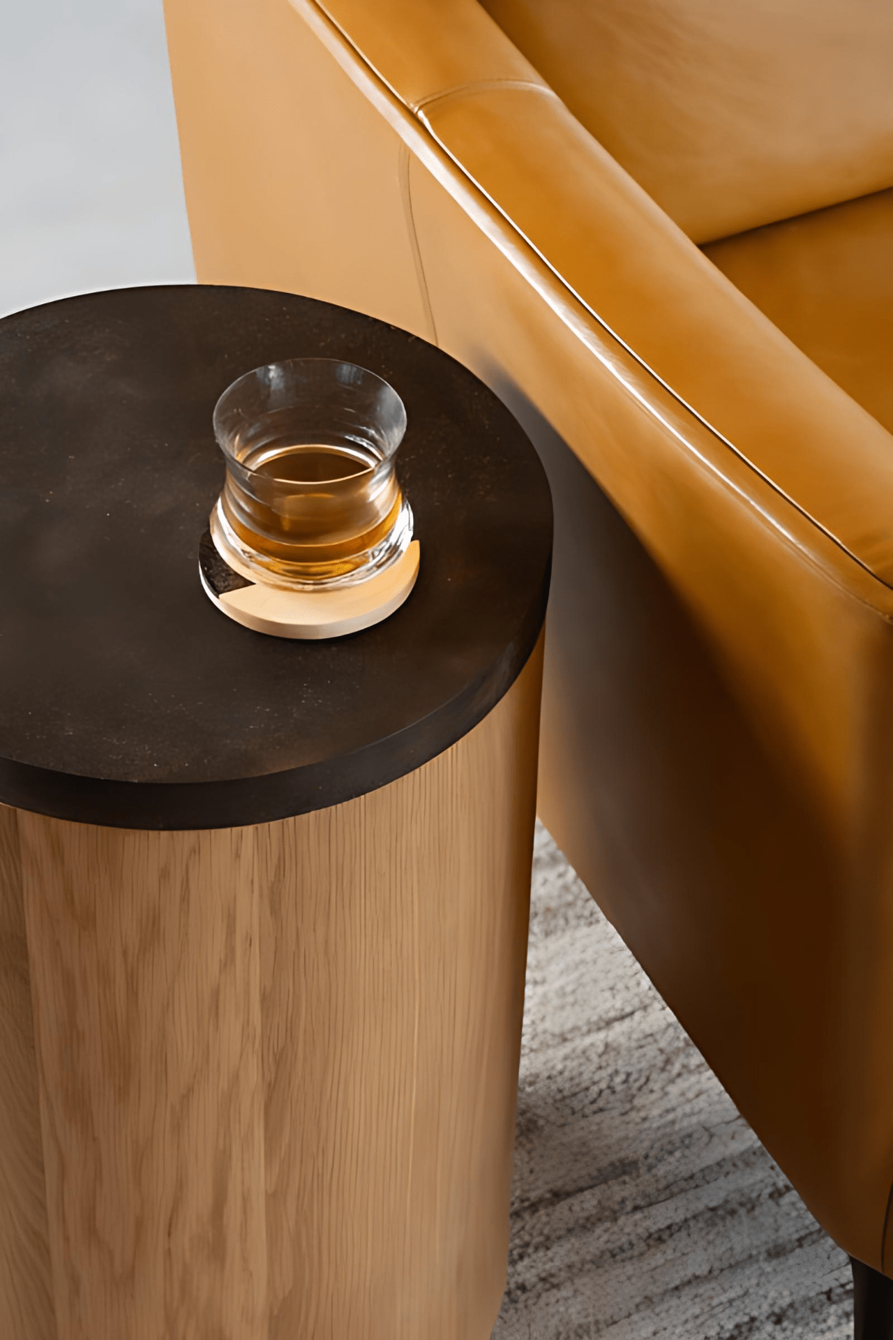 Bunn Side Table (14"D) - From Where - 