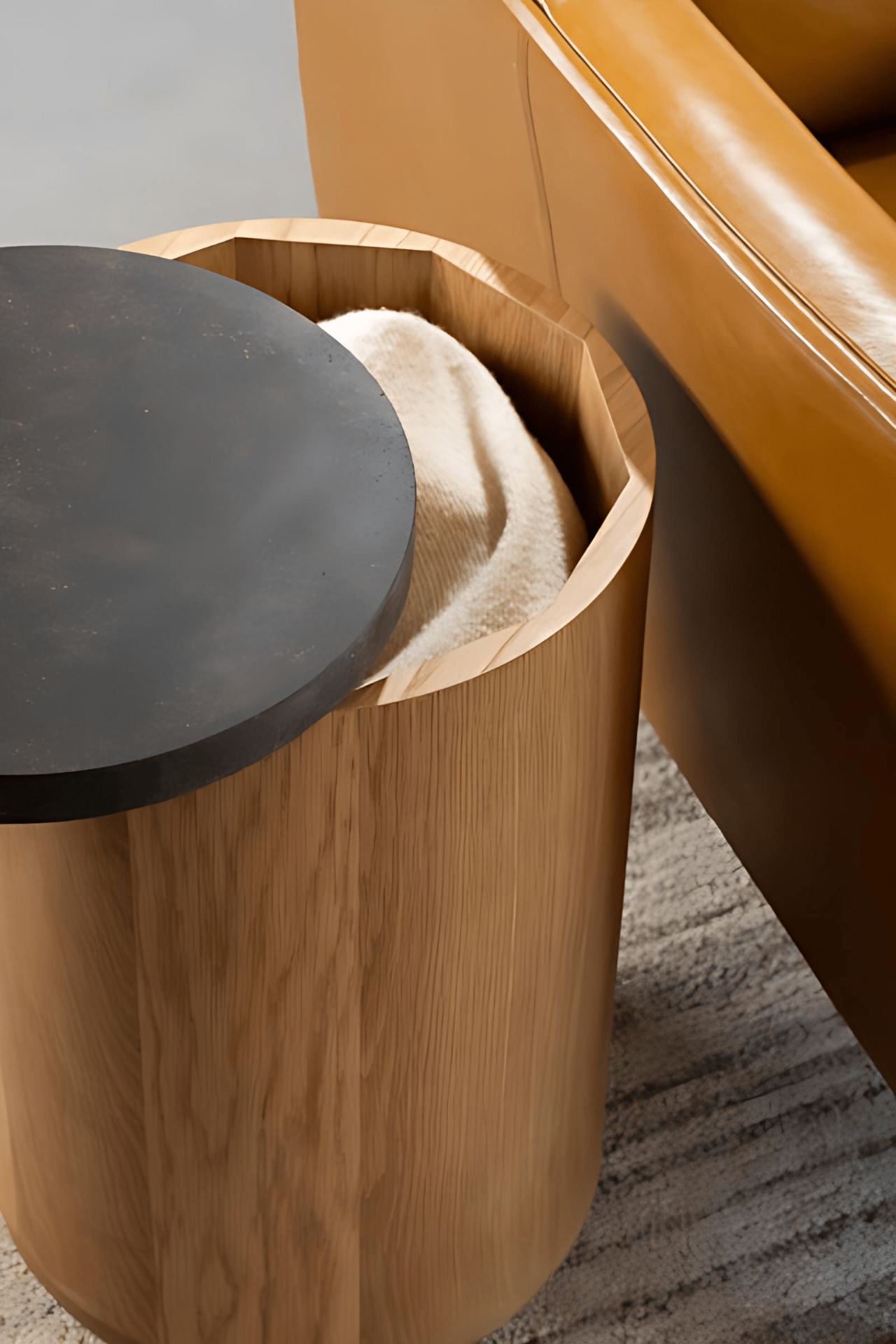 Bunn Side Table (14"D) - From Where - 