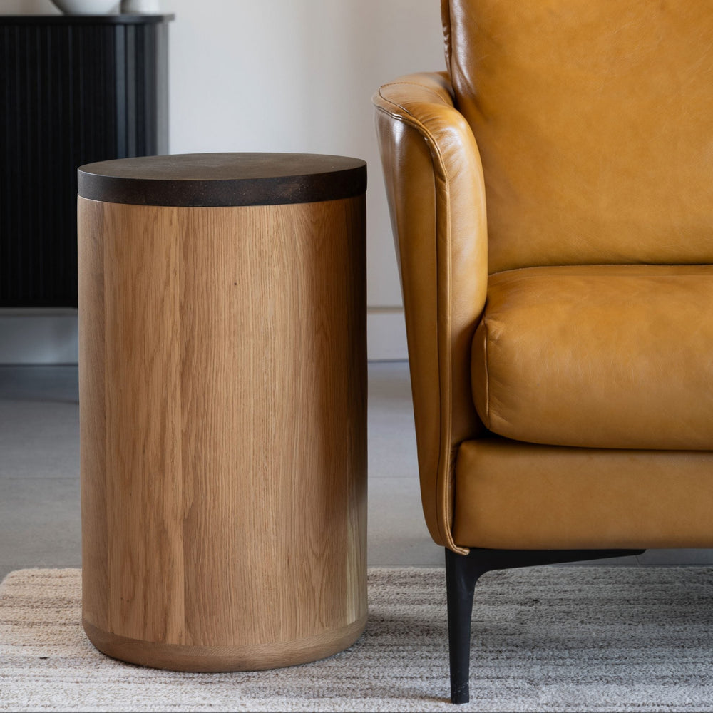 Bunn Side Table (14"D) - From Where - 