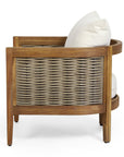 Burchett Acacia Wood Club Chairs - From Where - 