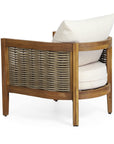 Burchett Acacia Wood Club Chairs - From Where - 