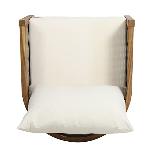 Burchett Acacia Wood Club Chairs - From Where - 