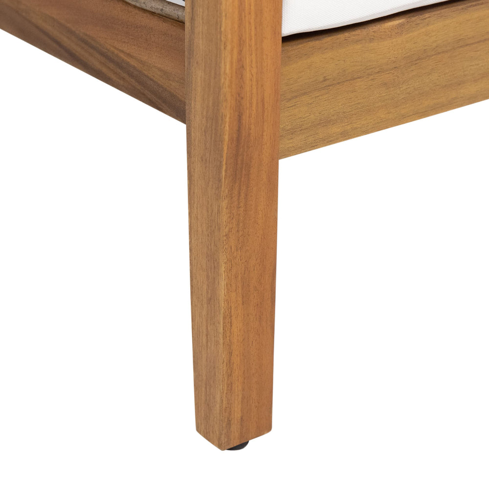 Burchett Acacia Wood Club Chairs - From Where - 