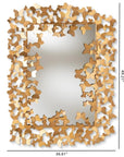 Butterfly Accent Wall Mirror - From Where - 