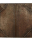 Black Wood Linear Geometric Wall Decor