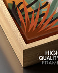 Cactus Desert Mountain Range Wall Art - From Where - 