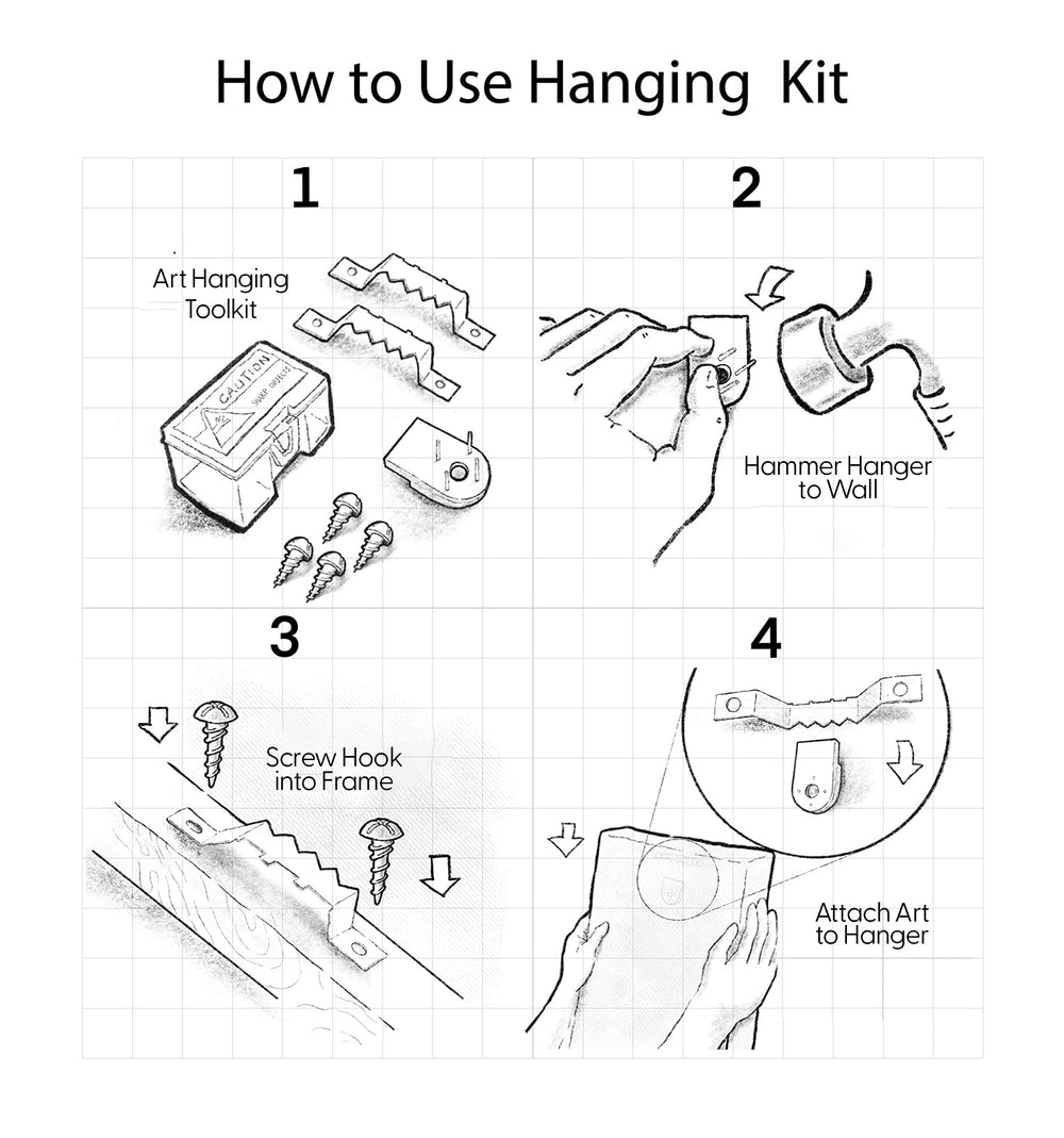 Cactus Desert Mountain Range Wall Art - From Where - 