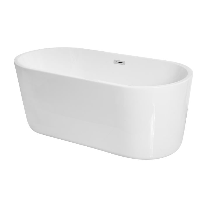 Cadence Freestanding Soaking Bathtub - 59" - From Where - 