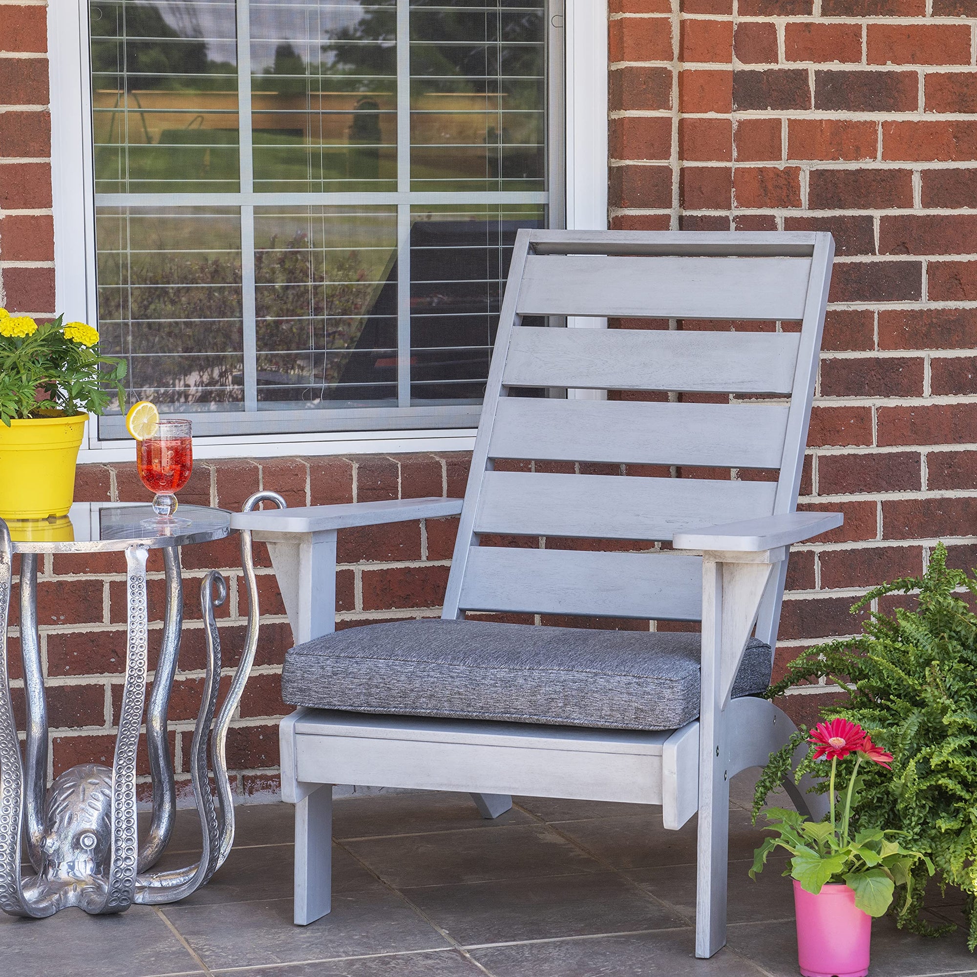 Caitlyn Gray Outdoor Chair - From Where - 