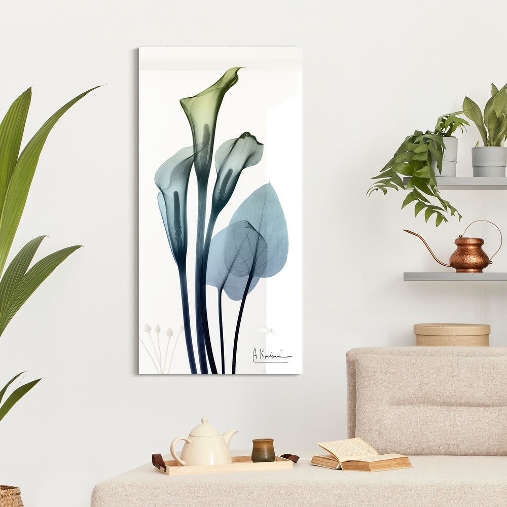 Calia Lily Frameless Graphic Wall Art - From Where - 