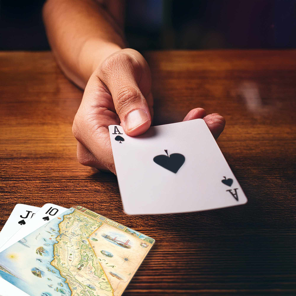 California State Map Playing Cards - From Where Finds -