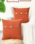 CaliTime Throw Pillow Cases (Set of 2) - From Where - 
