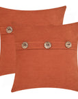 CaliTime Throw Pillow Cases (Set of 2) - From Where - 