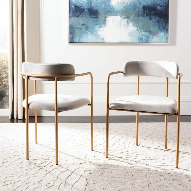 Camille Modern Velvet Accent Chair - From Where - 