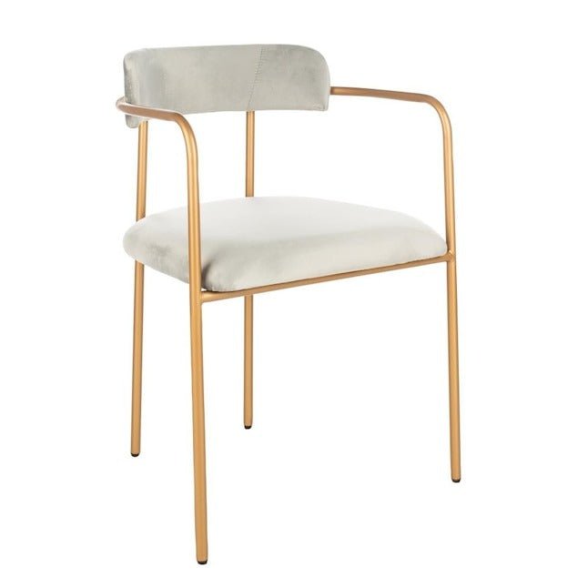Camille Modern Velvet Accent Chair - From Where - 
