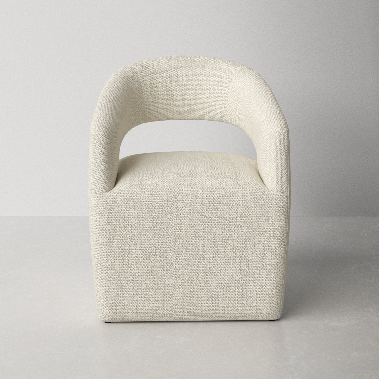Camino Performance Fabric Rolling Armchair - From Where - 