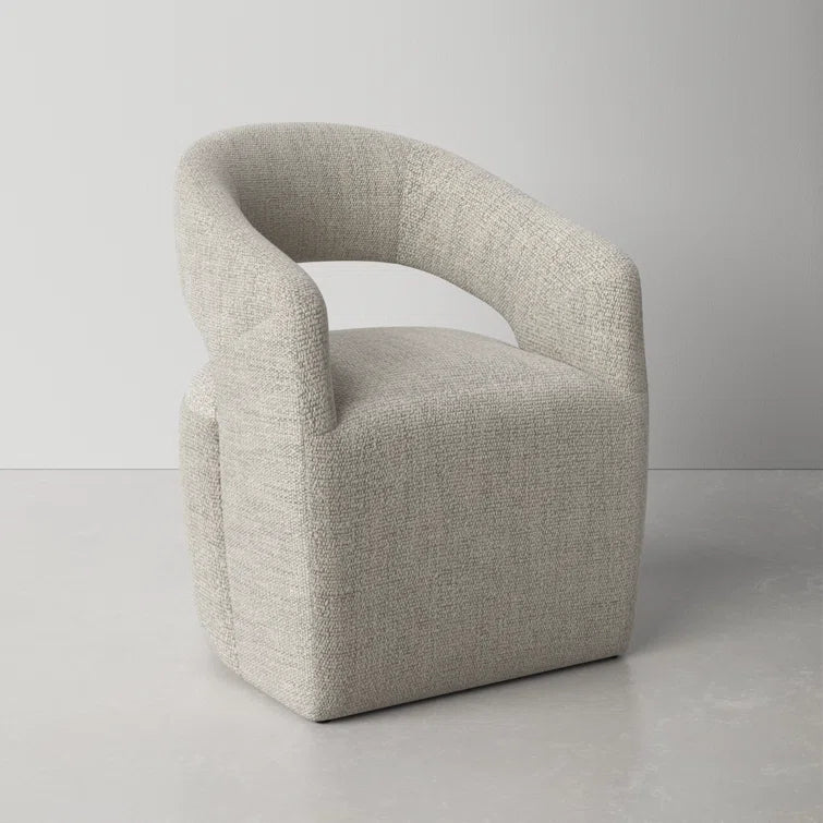 Camino Performance Fabric Rolling Armchair - From Where - 
