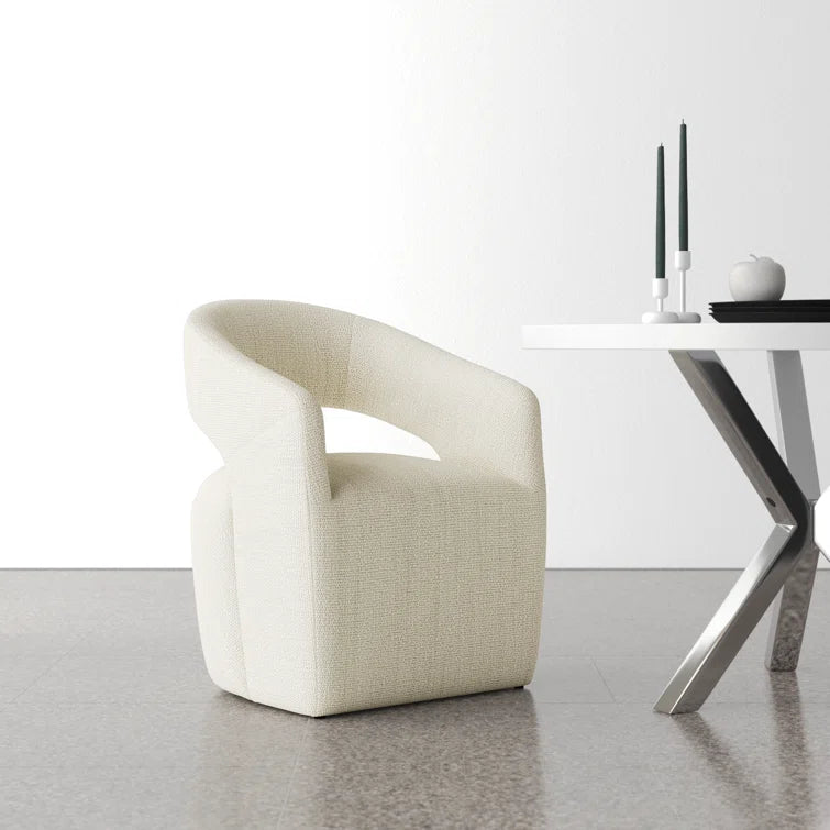 Camino Performance Fabric Rolling Armchair - From Where - 