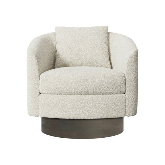 Camino Upholstered Swivel Lounge Chair - From Where - 