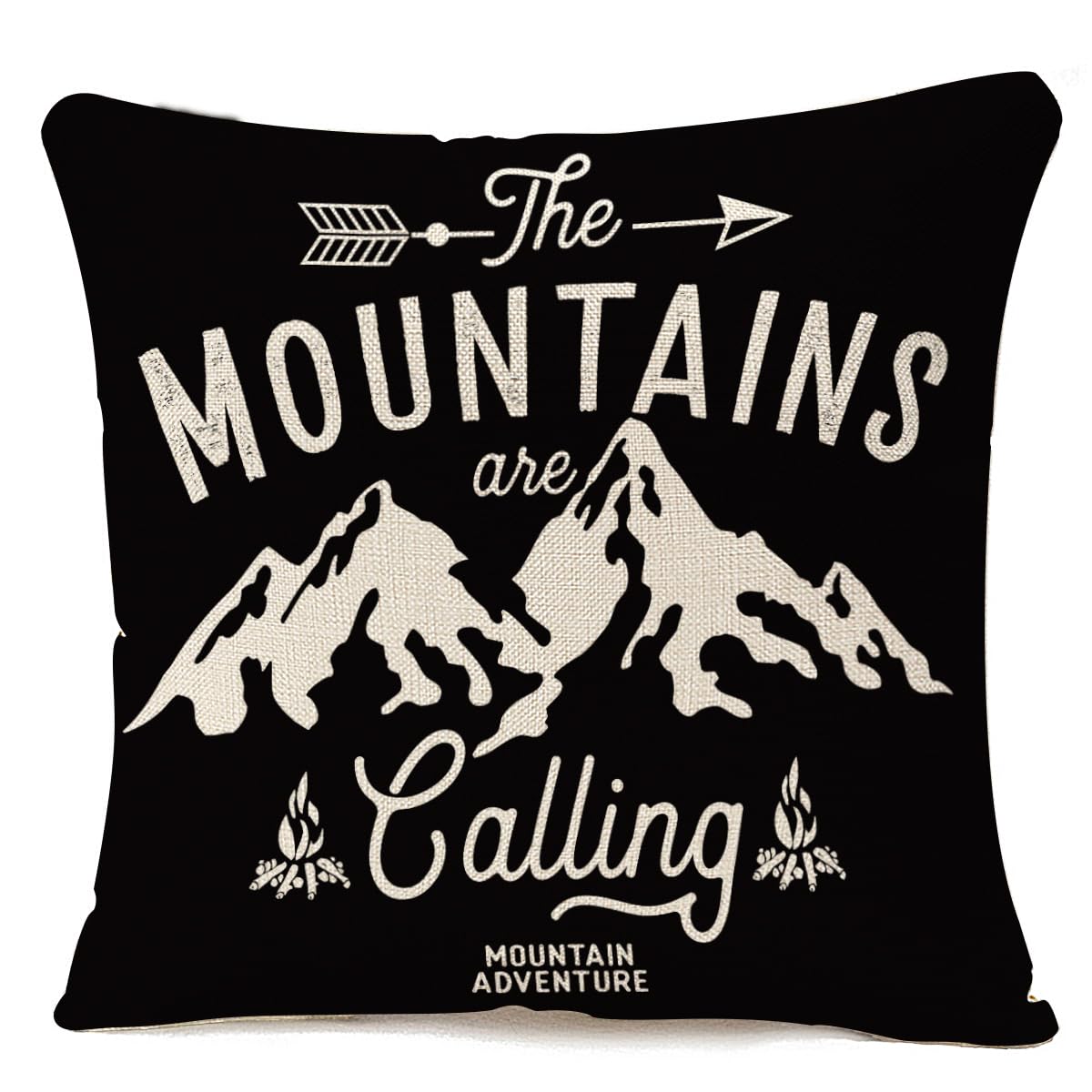 Camping Adventure Throw Pillow Covers - From Where - 