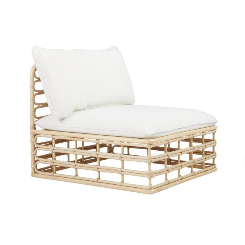 Cana Modern Outdoor Armless Chair - From Where - 