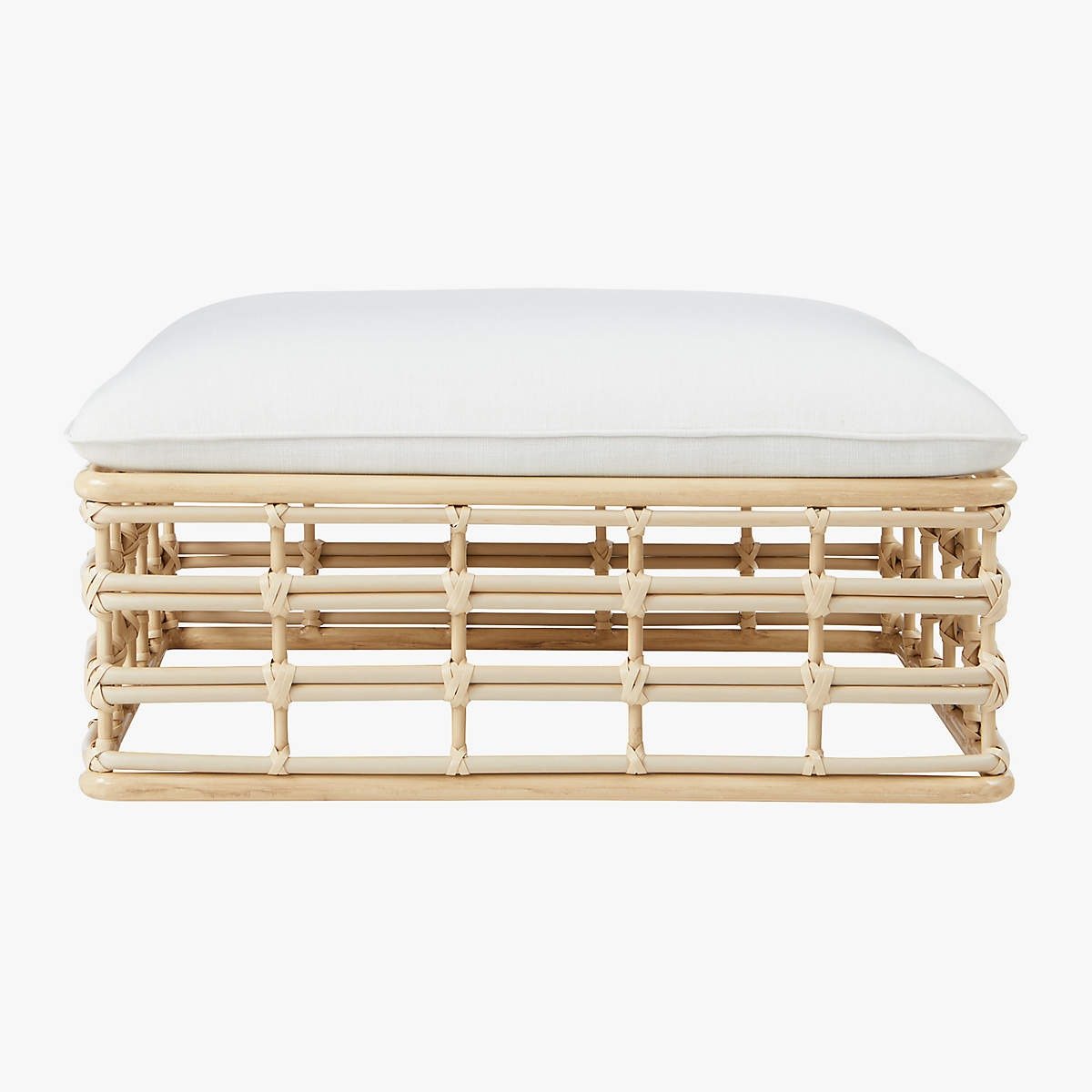 Cana Outdoor Patio Ottoman - From Where - 