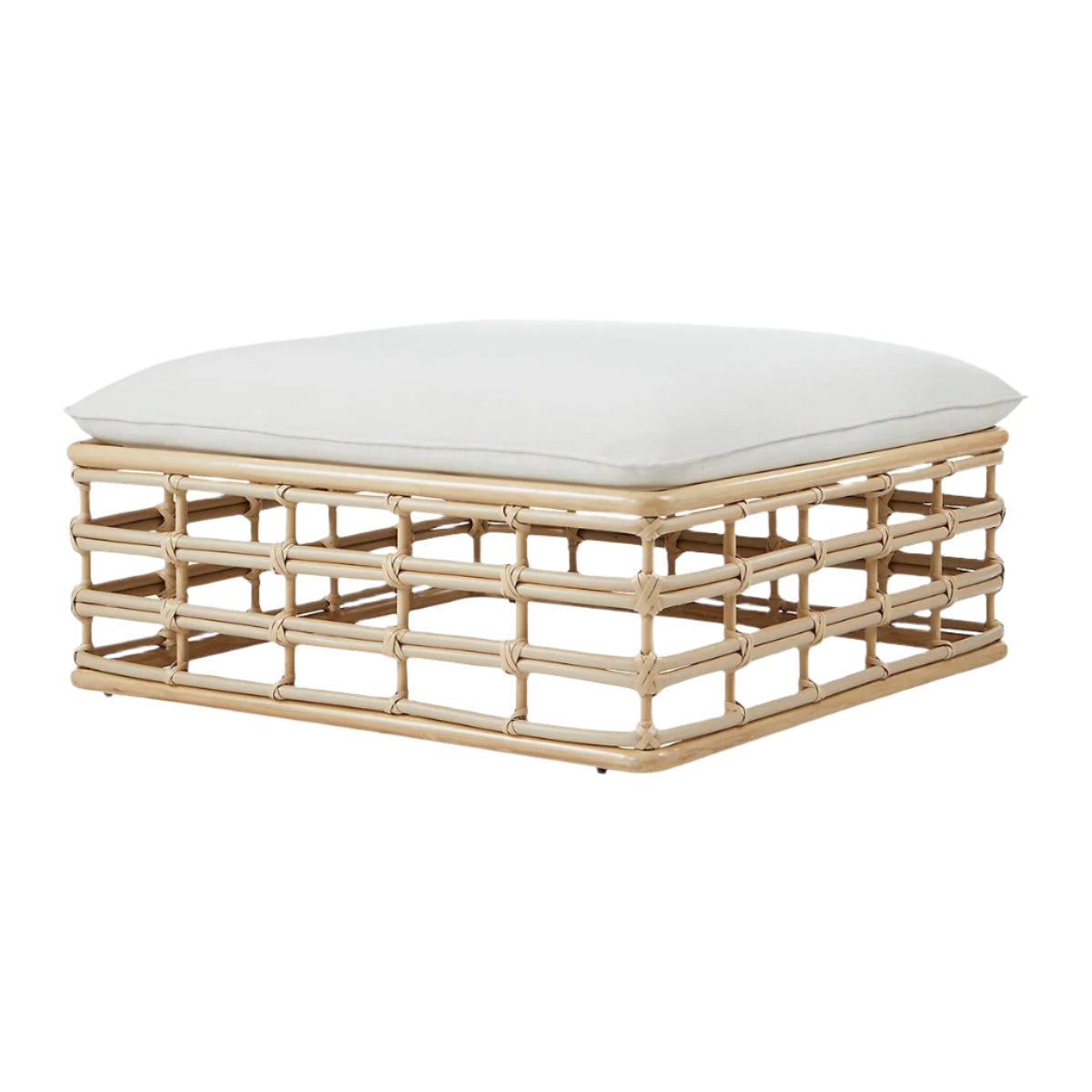 Cana Outdoor Patio Ottoman - From Where - 