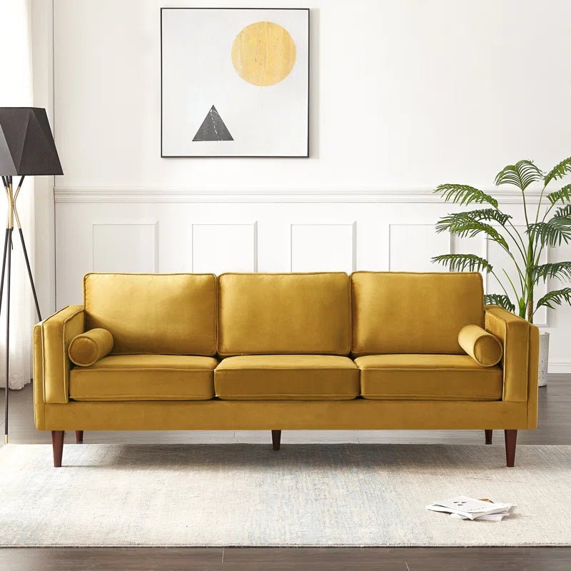 Candius 86'' Velvet Sofa - From Where - 