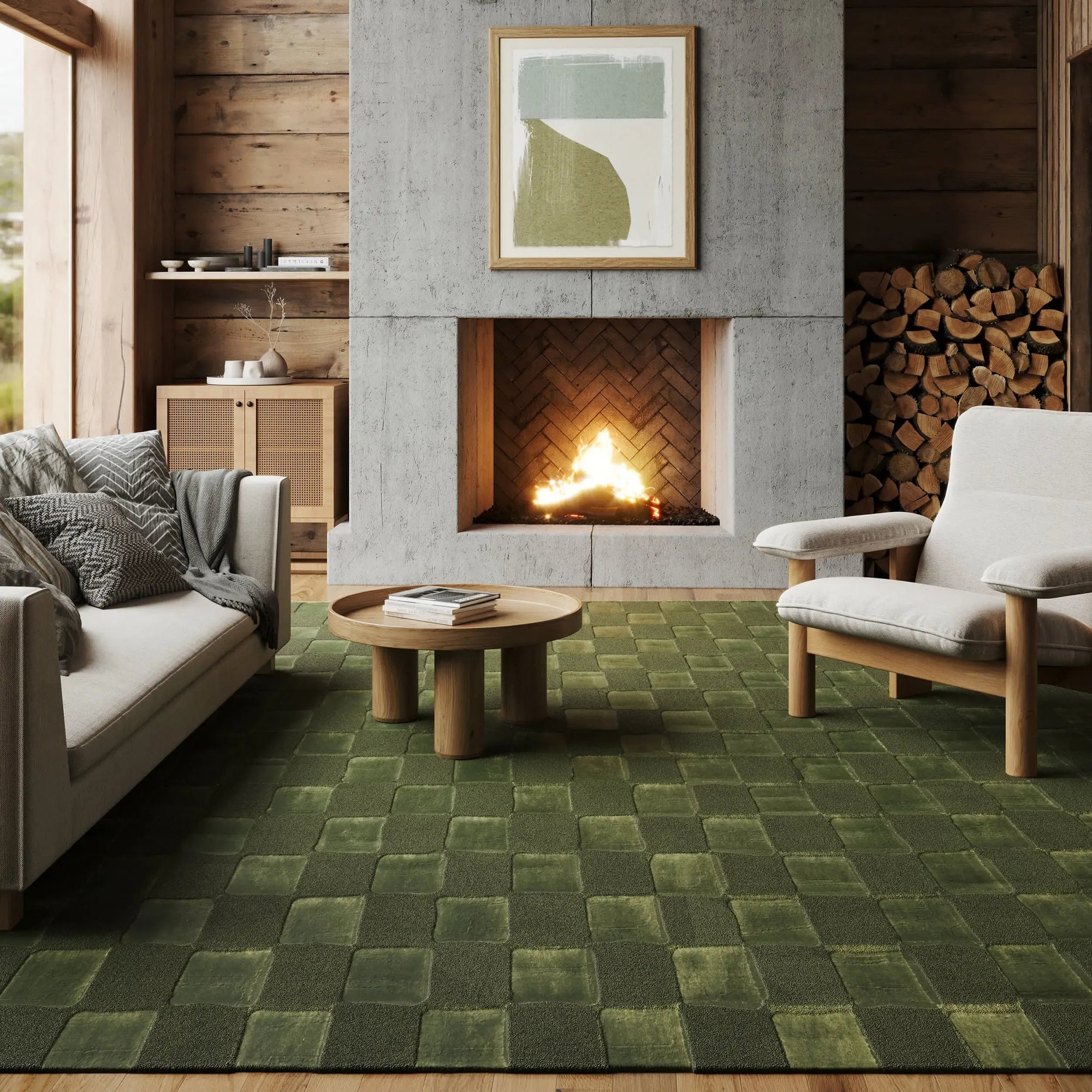Cape May Plush Textured Washable Rug - From Where Finds - 