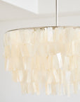 Capiz Round Chandelier (24") - From Where Finds - 