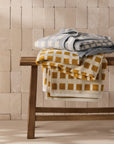 Capri Check Beach Towel - From Where Finds - 