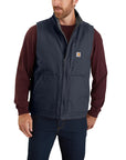 Carhartt Men's Sherpa - Lined Mock - Neck Vest - From Where - 