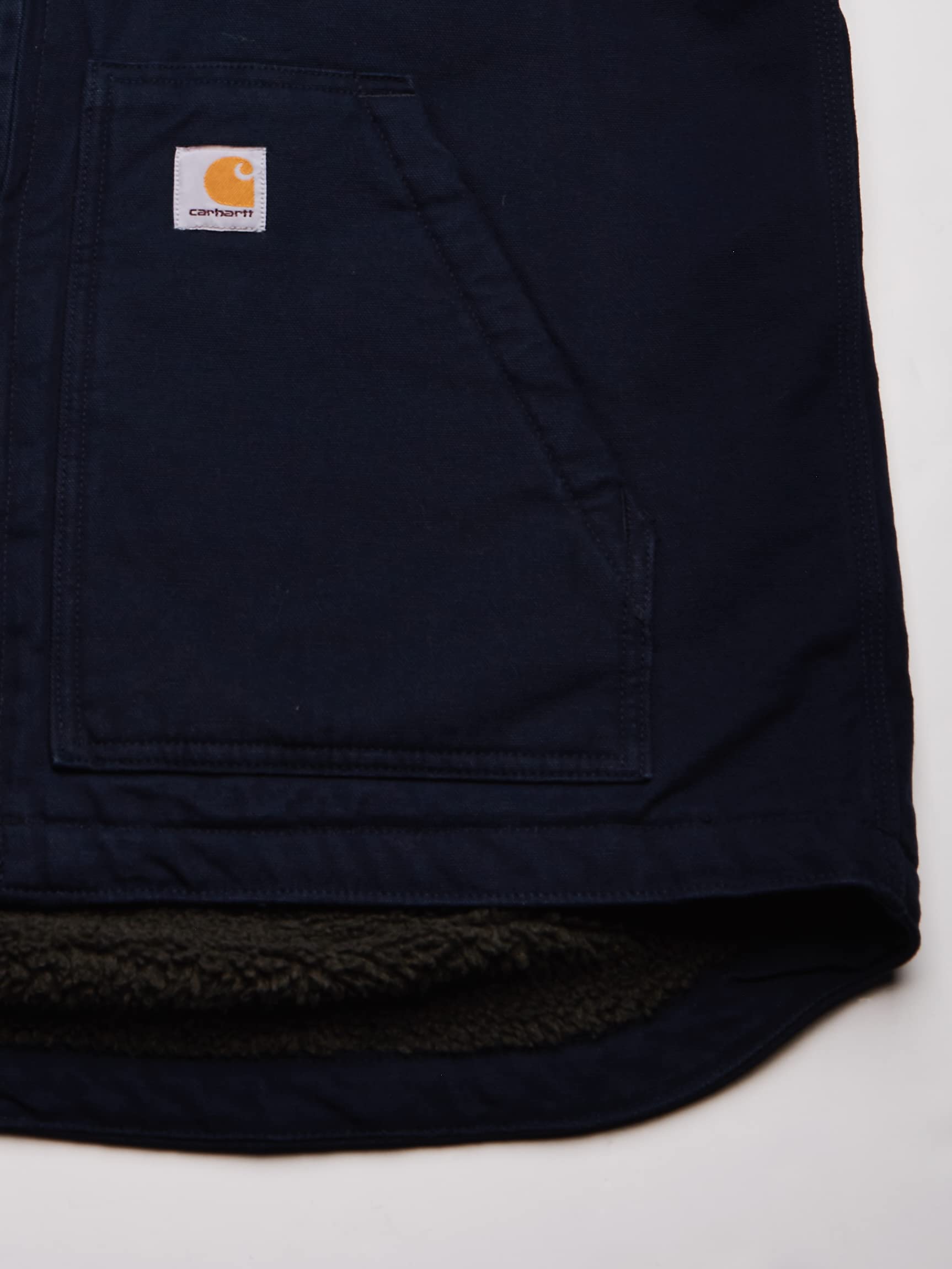 Carhartt Men's Sherpa - Lined Mock - Neck Vest - From Where - 
